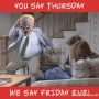 Chris Farley Face Swap Dancing Funny Thursday  GIF