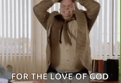 Chris Farley Frustrated Reaction GIF
