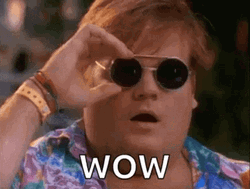 Chris Farley Oh Wow GIF