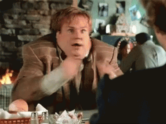 Chris Farley Tommy Boy At Diner GIF