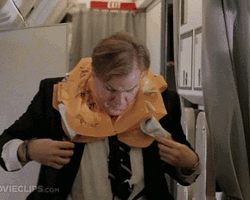 Chris Farley Tommy Boy In A Plane GIF