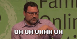 Chris Heatherly Uh Uh Reaction GIF