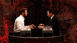 Chris Hemsworth Jimmy Fallon Playing Cards GIF