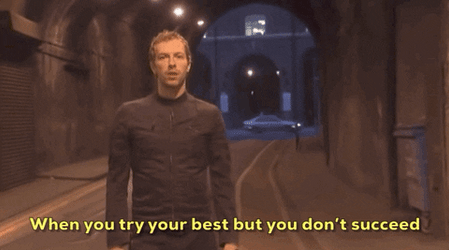Chris Martin Fix You Music Video GIF