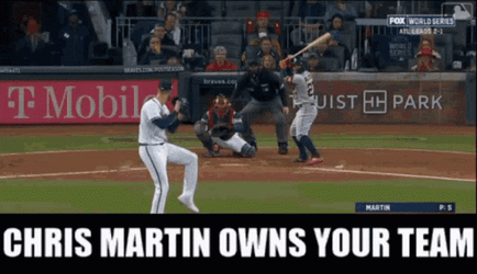 Chris Martin Owns Your Team GIF