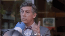 Chris Parnell Crack Is Wack GIF