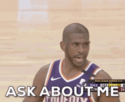 Chris Paul Ask About Me GIF