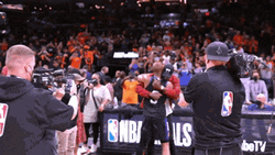 Chris Paul Tight Hug GIF