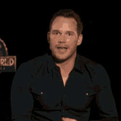 Chris Pratt Interview GIF
