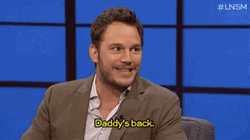 Chris Pratt Saying Hes Back GIF
