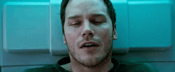 Chris Pratt Waking Up GIF