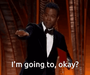 Chris Rock Okay Will Smith Slap GIF