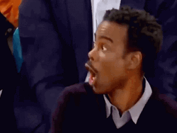 Chris Rock Shocked Face GIF