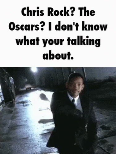 Chris Rock ? The Oscars ? I Don 'T Know What You 'Re Talking About . GIF