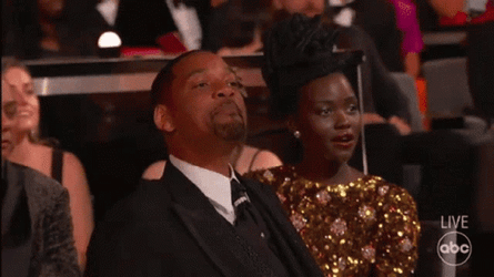 Chris Rock Will Smith Slap Meme GIF