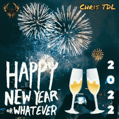 Chris TDL Wishing Happy New Year GIF