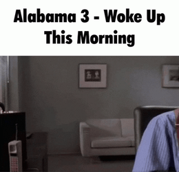 Christian Bale Alabama 3 Woke Up This Morning GIF