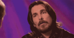 Christian Bale Confused Face GIF