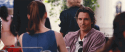Christian Bale Head Nod Batman Movie GIF