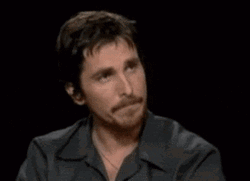 Christian Bale Interview With Kermit The Frog GIF