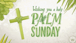 Christian Holy Palm Sunday