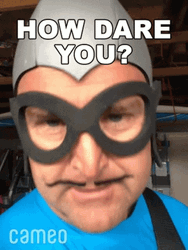 Christian Jacobs Challenging How Dare You GIF