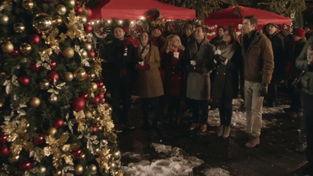 Christian Merry Christmas Choir Singing GIF