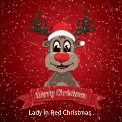 Christian Merry Christmas Rudolph Red Nose Reindeer GIF