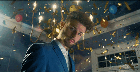 Christian Paul Confetti GIF