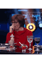 Christiane Torloni Torloni News Coughing GIF