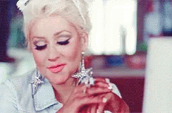 Christina Aguilera Mouse Click GIF