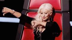 Christina Aguilera Shouting Boo