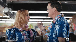 Christina Hendricks Giving A High Five GIF