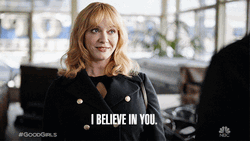 Christina Hendricks I Believe In You GIF
