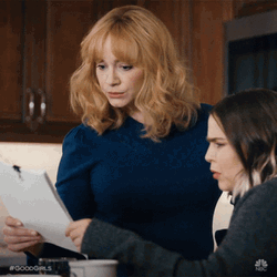 Christina Hendricks Is Upset GIF