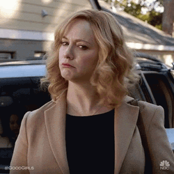 Christina Hendricks Saying Nope No GIF