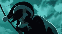 Christmas Aesthetic Anime Girl In Santa Suit GIF