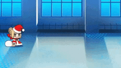 Christmas Anime Grumpy Padoru Fate GIF