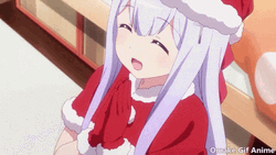 Christmas Anime Raphiel Ainsworth Shiraha Crystal Ball GIF