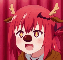 Christmas Anime Satanichia Mc Dowell Red Nose GIF