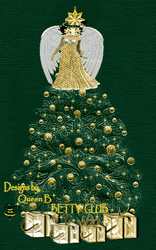 Christmas Blessings By Angel Betty Boop GIF