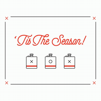 Christmas Card Saying Tis The Season GIF