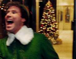 Christmas Elf Will Ferrell GIF