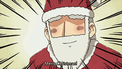 Christmas Gift Tossed Disappointed Anime GIF