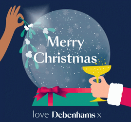 Christmas In July Love Debenhams GIF