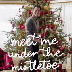 Christmas In July Meet Me Under Mistletoe GIF