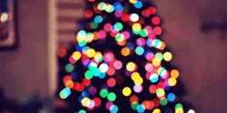 Christmas Lights Lighthouse Glittered Balls