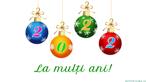 Christmas Ornaments And La Multi Ani Sticker