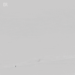 Christmas Santa Claus Skiing GIF