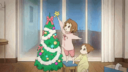 Christmas Star Anime Yui Hirasawa K On GIF